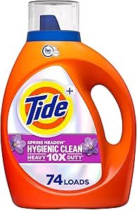 Liquid Laundry Detergent Tide Hygienic Clean Review Deep Fresh Spring Meadow Scent