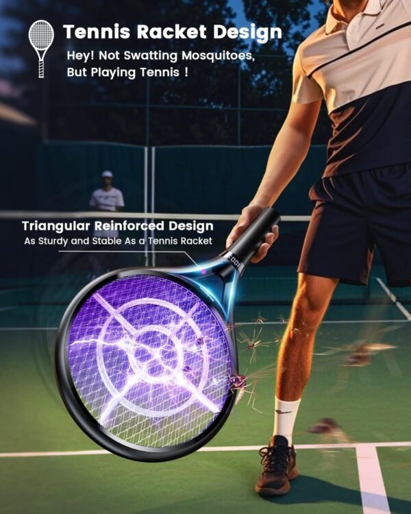 Minimoon Electric Fly Swatter Review with LED Display and Powerful Rechargeable Battery