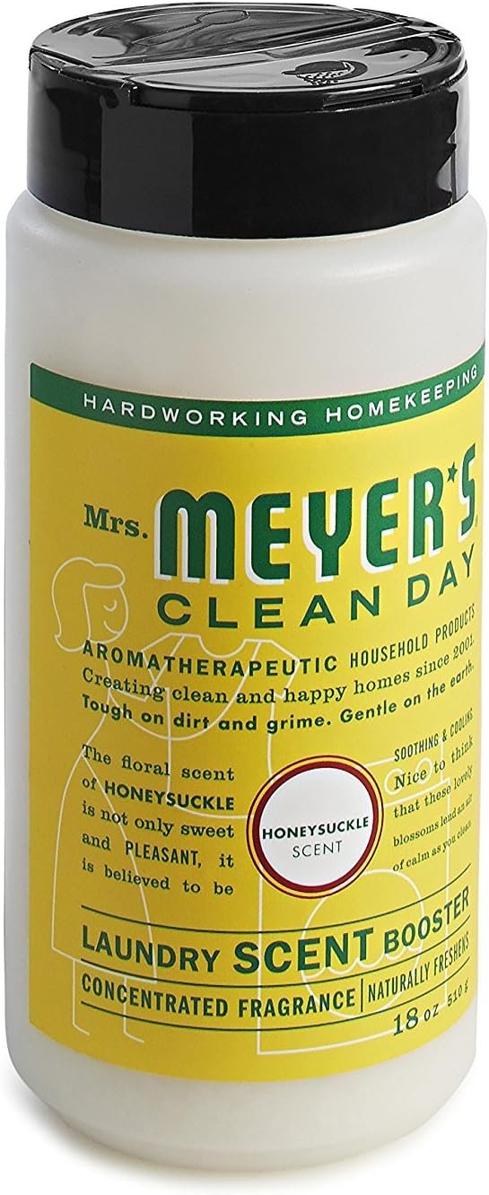 Mrs Meyers Clean Day Laundry Booster Honeysuckle Review Fresh Scent Boost Comparison