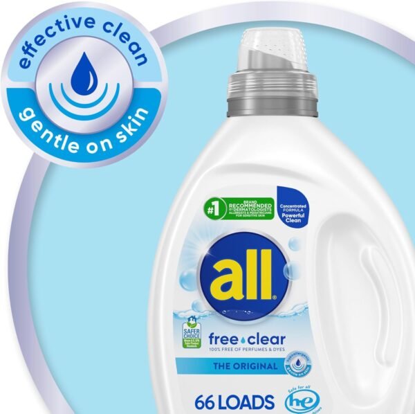 all free clear liquid laundry detergent review Henkel’s sensitive skin powerhouse tested