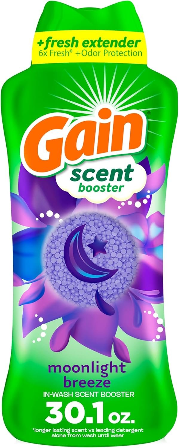 Gain In-Wash Scent Booster Beads Review Unlocking Moonlight Breeze Freshness Magic