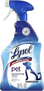 71caSVMcyaL.__AC_SX300_SY300_QL70_ML2_ Lysol Pet Solutions Disinfecting Cleaning Spray Review Effective Odor Removal and Sanitizing Power