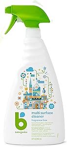 Babyganics Multi Surface Cleaner Review Fragrance Free Best All-Purpose Cleaner for Babies