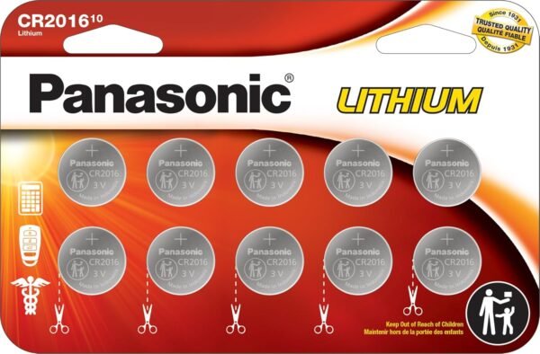 71gLJUVTX9L._AC_SL1500_ Panasonic CR2016 Coin Cell Battery Review Long Lasting Power and Safety Features Explored