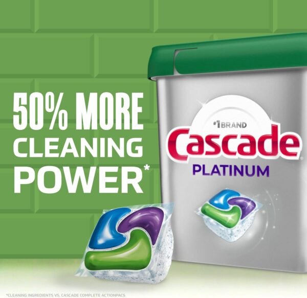 Cascade Platinum Dishwasher Pods Review by Cascade Best Detergent for Spotless Clean Dishes