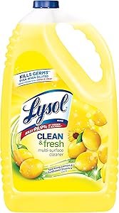 71jSCvhkqL._AC_SY300_SX300_ Lysol Multi-Surface Cleaner Review Powerful Disinfecting Pour for Sparkling Lemon Freshness