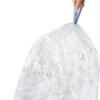 simplehuman Code B Trash Bags Review Durable Custom Fit Liners for 6 Liter Cans