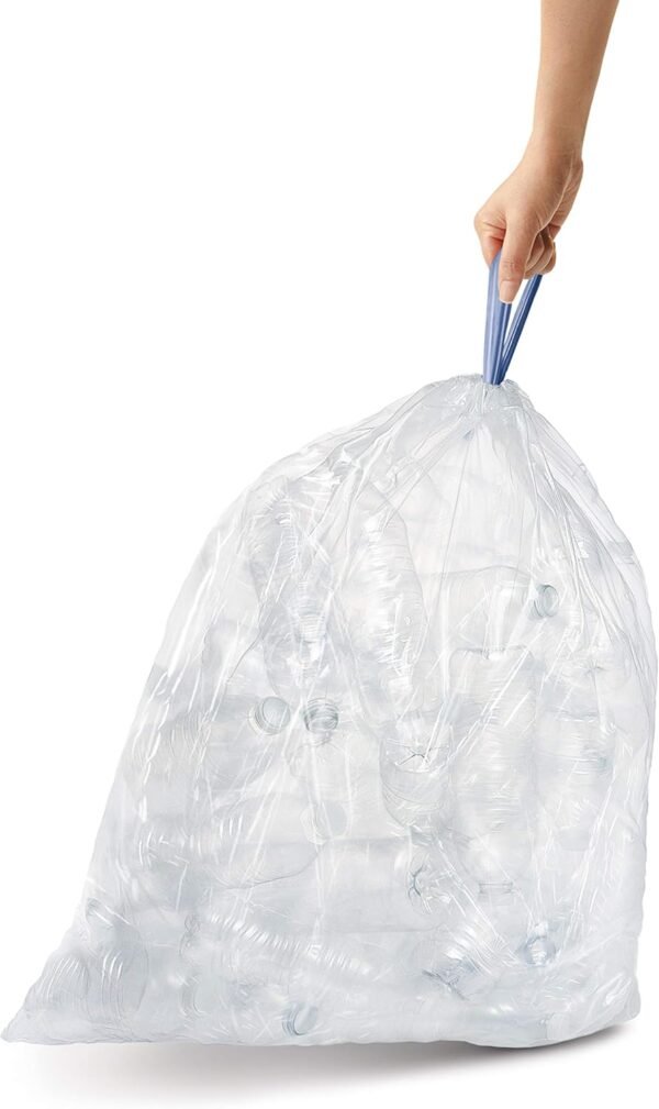 simplehuman Code B Trash Bags Review Durable Custom Fit Liners for 6 Liter Cans