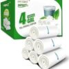 71p2Q3DrQqL.__AC_SX300_SY300_QL70_ML2_ FORID 4 Gallon Trash Bags Review Durable Clear Small Garbage Bag Comparison
