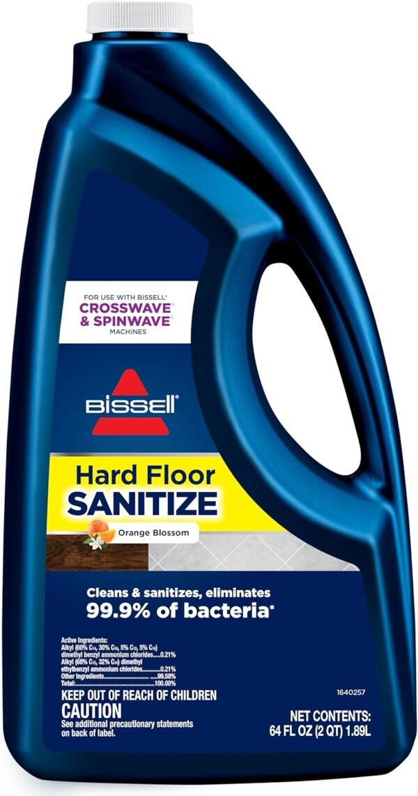 71qBclNNRgL._AC_SL1500_ BISSELL Hard Floor Sanitize Formula Review Effective Cleaning for CrossWave and SpinWave Users