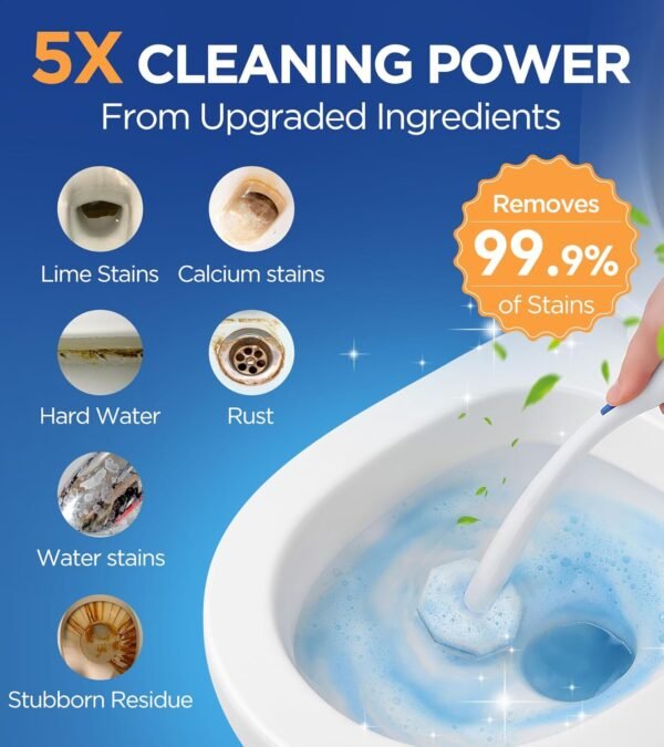 Caspeak Toilet Wand Refills Review 64 Count High-Density Durable Cleaning Power