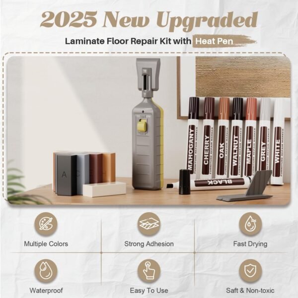 PUYD Hardwood Floor Repair Kit Review Fast DIY Fix for Scratches Cracks and Holes