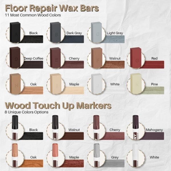 PUYD Hardwood Floor Repair Kit Review Fast DIY Fix for Scratches Cracks and Holes