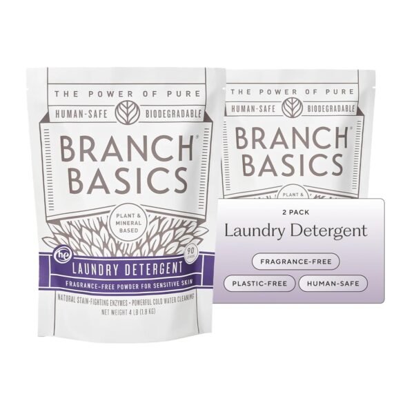 71rNHsLAYYL._SL1500_ Branch Basics Powder Laundry Detergent Review Plant-Based Formula Lifts Stains Safely