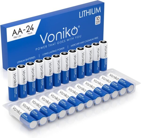 Voniko AA Batteries Review High Performance Long Lasting Lithium Pack Comparison