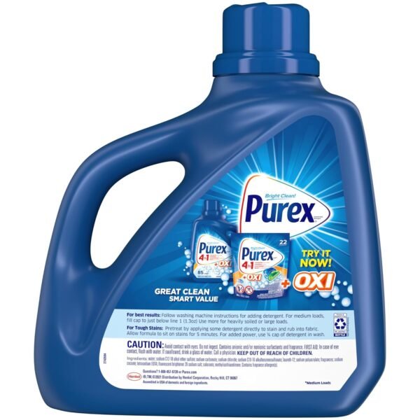 Purex Liquid Laundry Detergent Review Mountain Breeze Scent Deep Clean Performance