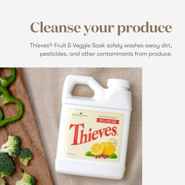 71u8DgI5TbL._AC_SL1500_ Young Living Thieves Fruit and Veggie Soak Review Best Natural Household Cleaner