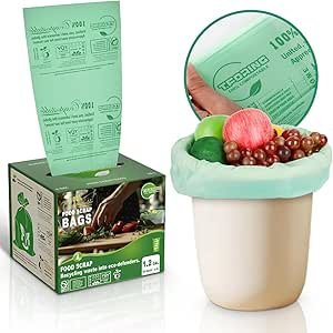 1.2 Gallon Compost Bags T.FORING Review Sustainable Kitchen Waste Solution Tested