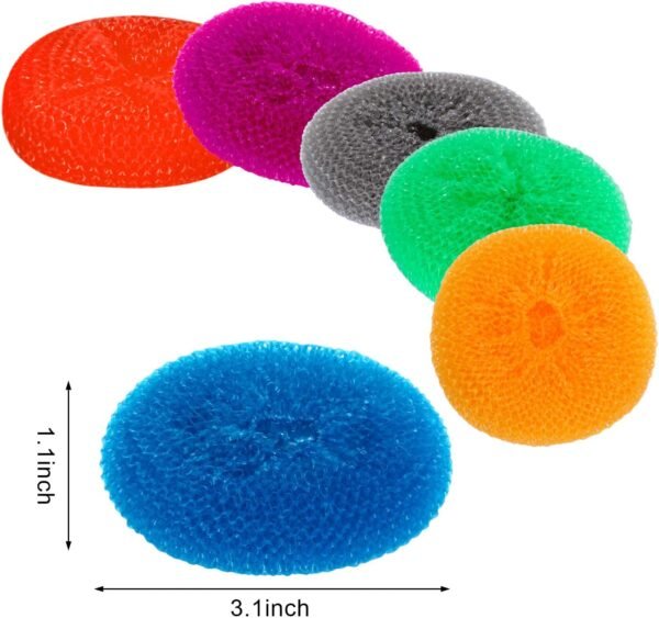 Blulu Plastic Dish Scrubbers Review Best Non Scratch Mesh Scouring Pads for Kitchen