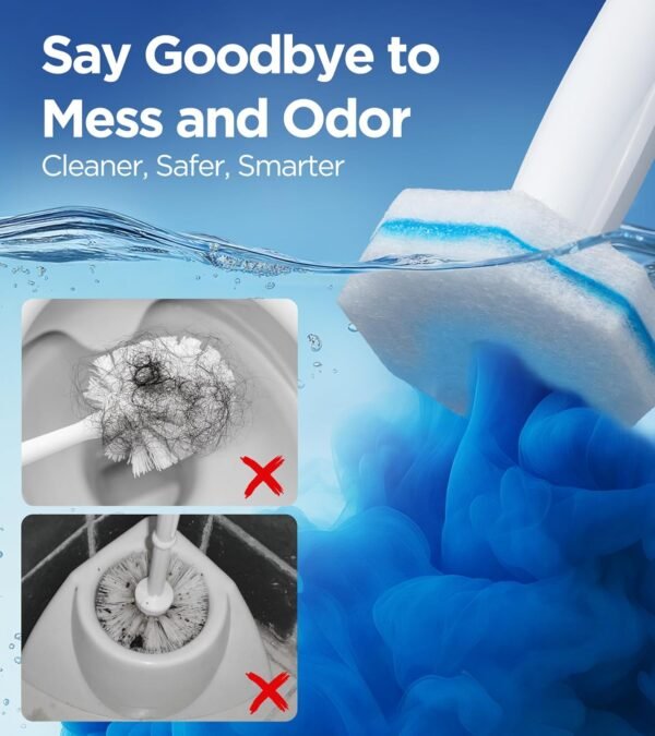 Caspeak Toilet Wand Refills Review 64 Count High-Density Durable Cleaning Power