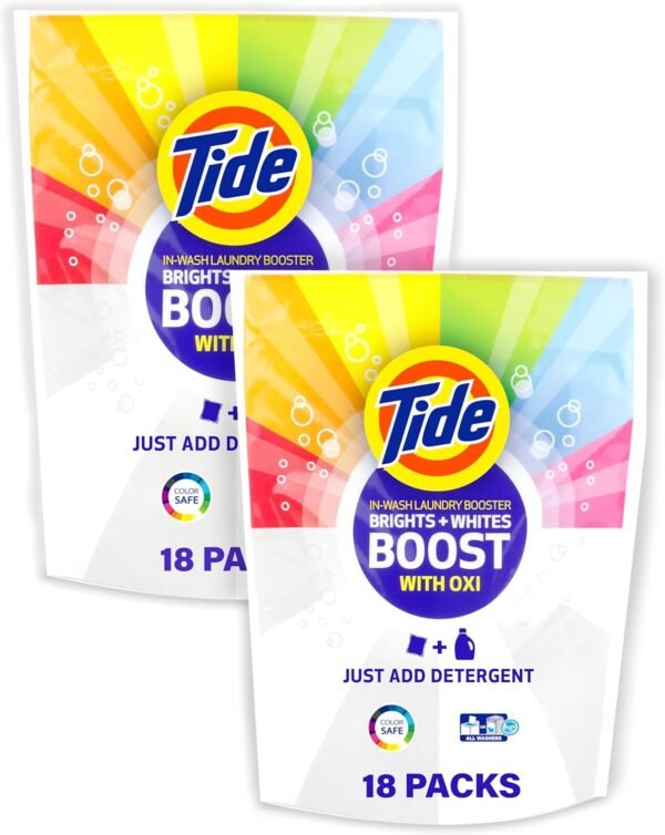 Tide Brights & Whites Boost Laundry Detergent Pacs Review Reveals Powerful Odor Removal