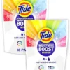 Tide Brights & Whites Boost Laundry Detergent Pacs Review Reveals Powerful Odor Removal