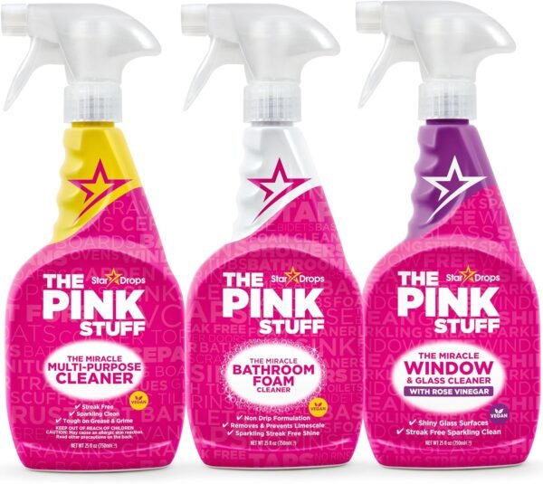 81-w-VDs5ZL._AC_SL1500_ Stardrops Pink Stuff Cleaning Bundle Review Best Multi Purpose Glass Cleaner