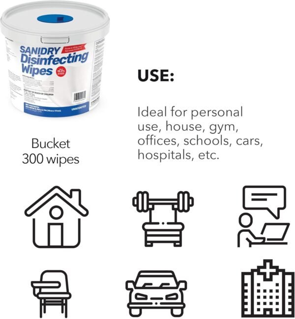 In-Depth Review of Rosmar SANIDRY Multi-Surface Cleaning Wipes for Effective Disinfection