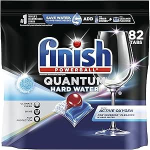 Finish Quantum Hard Water Dishwasher Detergent Review Uncovers Superior Cleaning Power