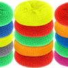 Blulu Plastic Dish Scrubbers Review Best Non Scratch Mesh Scouring Pads for Kitchen