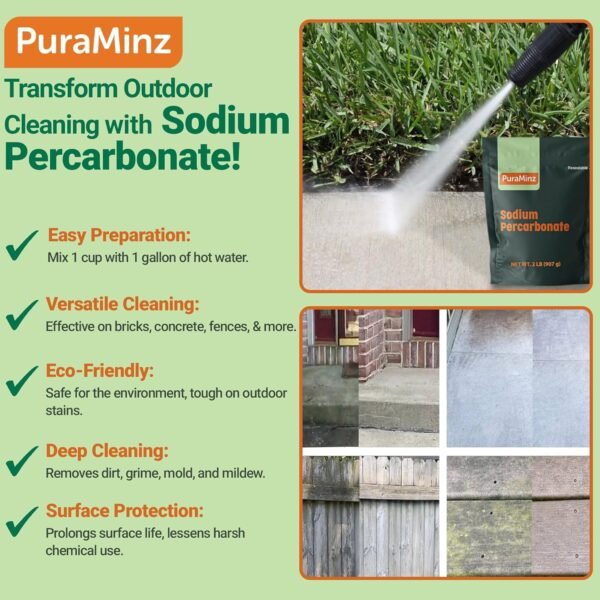 Premium Sodium Percarbonate Review Best Oxygen Bleach Cleaner for Laundry and Home