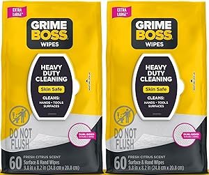 Comprehensive Review of Grime Boss Heavy Duty Surface and Hand Wipes by NicePak