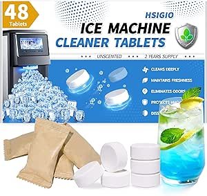 81751uWcREL.__AC_SX300_SY300_QL70_ML2_ Ice Machine Cleaner Tablets Review Powerful Nickel Safe Descaler Sanue for Countertop Models