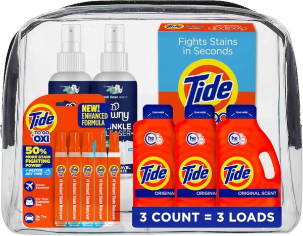 Tide Travel Laundry Kit Review Nehemiah All-in-One Stain Remover Essentials