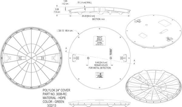 81AVSC3lKZL._AC_SL1500_ Polylok 24 Inch Septic Tank Cover Review High Durability and UV Protection