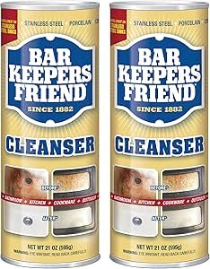 Bar Keepers Friend Powder Cleanser Review Best Multipurpose Cleaner for Stainless Steel and Bathroom