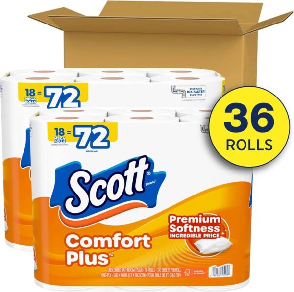 81GE5bYIiBL._AC_SL1500_ Scott ComfortPlus Toilet Paper Review Unveils Softness Strength and Eco-Friendly Benefits