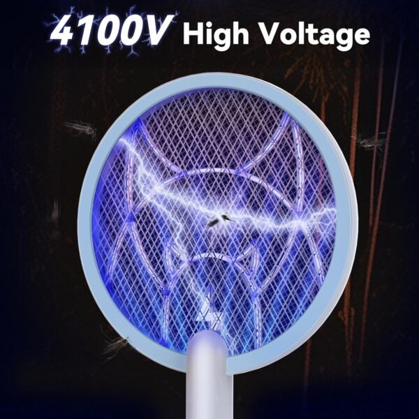 Nymrix Electric Fly Swatter Review Powerful 2 in 1 Bug Zapper with Rechargeable Battery