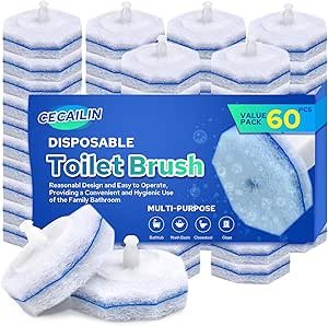 Cecailin Disposable Toilet Brush Review Best Bathroom Cleaner Replacement Heads