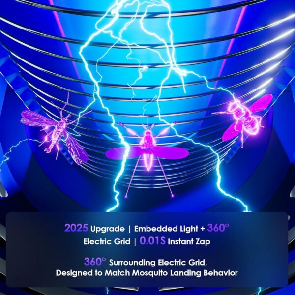 81J1XgtiwWL._AC_SL1500_ Bug Zapper Review SHENZHEN SOER High Voltage Mosquito Killer with Rechargeable Battery