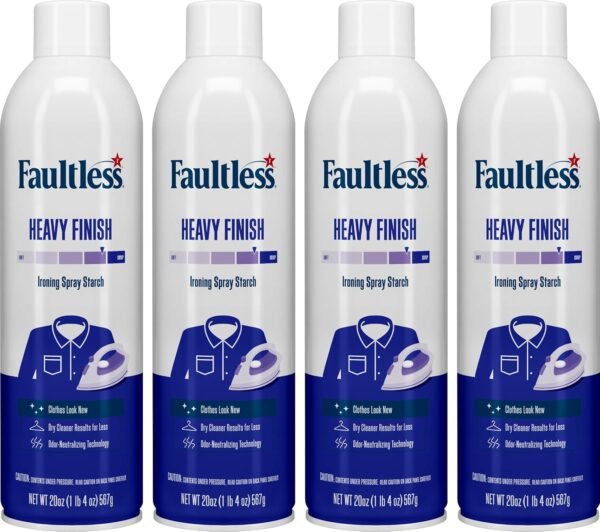 81JWf8RFDL._AC_SL1500_ Faultless Laundry Starch Spray Review Best Heavy Hold Ironing Aid for Crisp Clothes