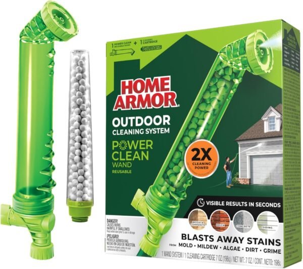 Home Armor Power Clean Wand Outdoor Cleaner Review Effective Mold Mildew Remover