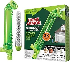 Home Armor Power Clean Wand Outdoor Cleaner Review Effective Mold Mildew Remover