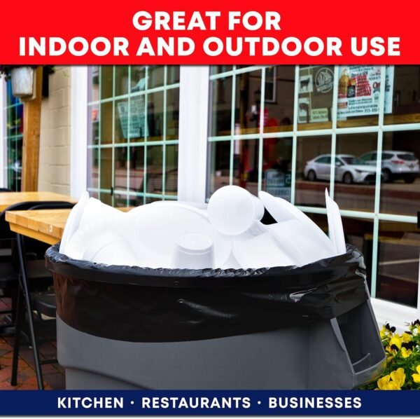 Heavy Duty 55 Gallon Trash Bags Tasker Review Durable and Puncture Resistant Liners