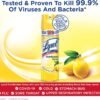 Lysol Disinfectant Spray Review Kills Germs Effectively with Lemon Breeze Scent