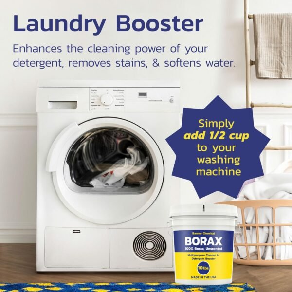 Raw Borax 10 lbs Review Banner Chemical Best Multipurpose Cleaner and Stain Remover