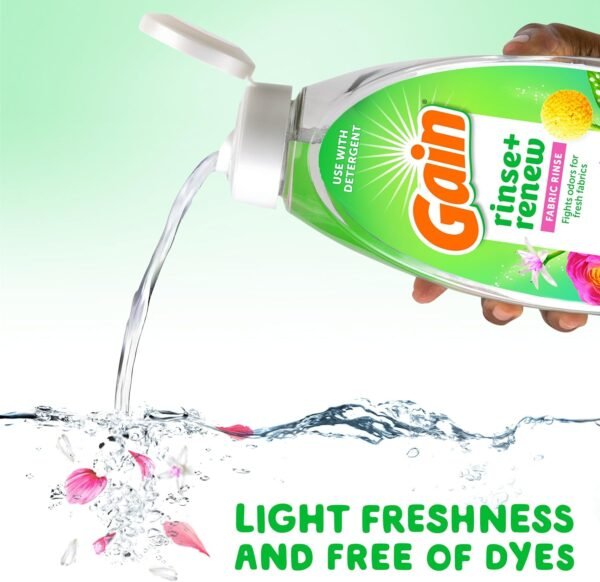 Gain Rinse and Renew Fabric Rinse Hibiscus Hula Review Odor Fighter Laundry Deodorizer