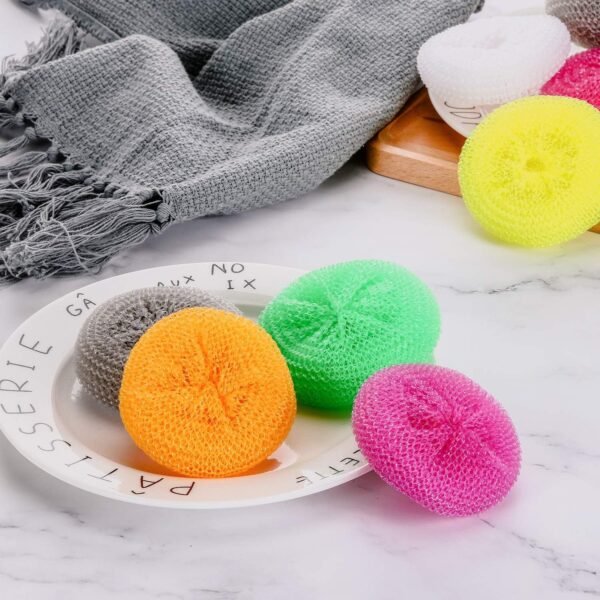 Blulu Plastic Dish Scrubbers Review Best Non Scratch Mesh Scouring Pads for Kitchen