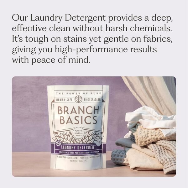 81ZciOsaogL._SL1500_ Branch Basics Powder Laundry Detergent Review Plant-Based Formula Lifts Stains Safely