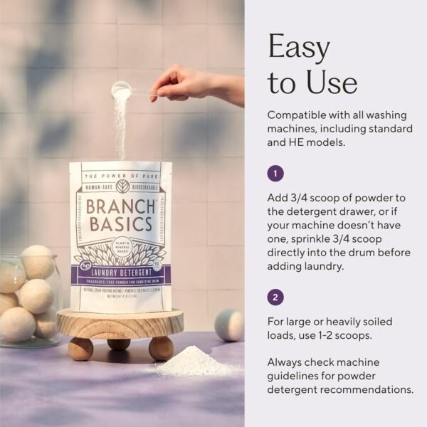 81cthD7ehZL._SL1500_ Branch Basics Powder Laundry Detergent Review Plant-Based Formula Lifts Stains Safely
